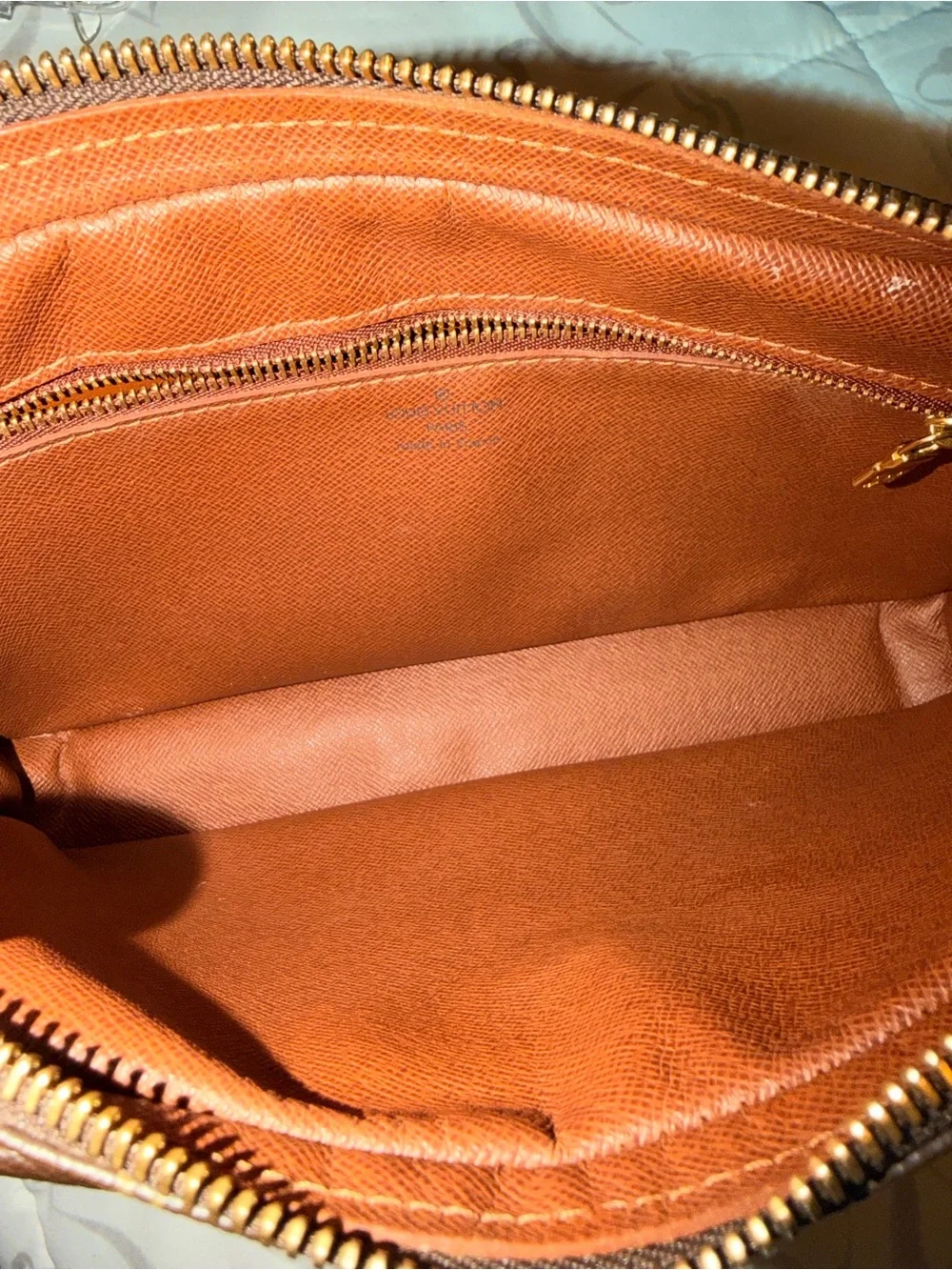 Louis Vuitton Monogram Marlee Dragonee Pouch in Brown and Tan